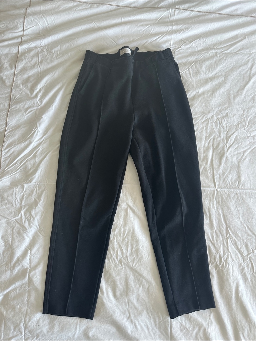 Everlane Black Tailored Dress Pants - Slim Taper